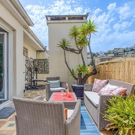 Apartman Le Mantega - F2 Moderne,centre Ville, 2 Grandes Terrasses,climatisation, Ascenseur *