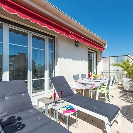 Le Mantega - F2 Moderne,centre Ville, 2 Grandes Terrasses,climatisation, Ascenseur Apartment Nice