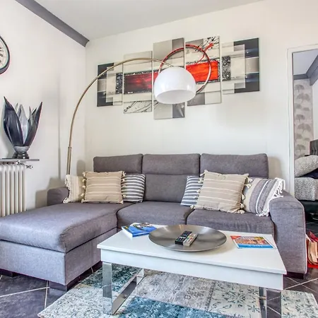 Le Mantega - F2 Moderne,centre Ville, 2 Grandes Terrasses,climatisation, Ascenseur Nizza