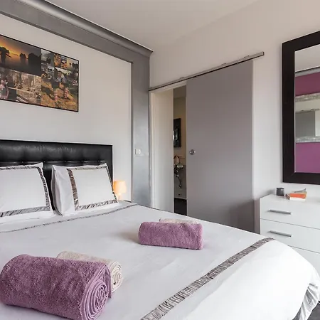 Apartamento Le Mantega - F2 Moderne,centre Ville, 2 Grandes Terrasses,climatisation, Ascenseur *