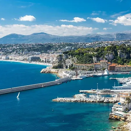 Le Mantega - F2 Moderne,centre Ville, 2 Grandes Terrasses,climatisation, Ascenseur * Nizza