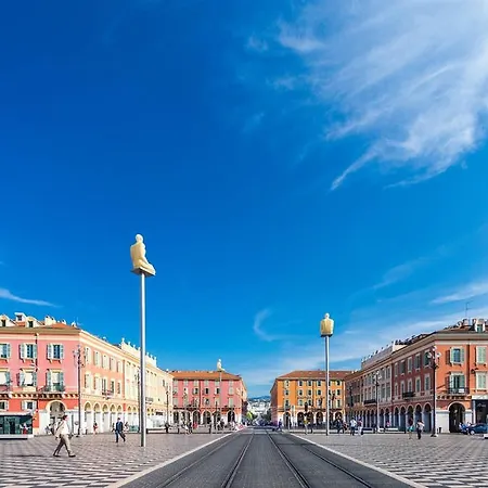 Le Mantega - F2 Moderne,centre Ville, 2 Grandes Terrasses,climatisation, Ascenseur * Nizza