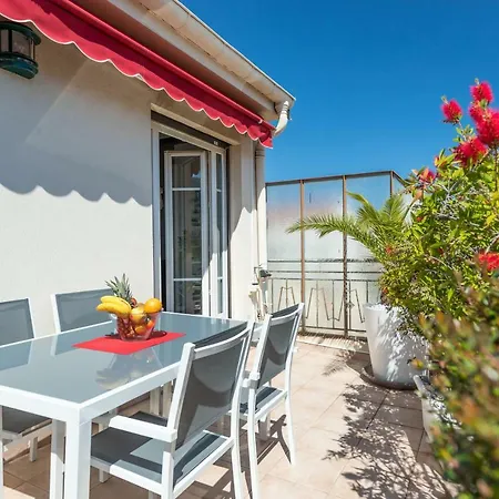 Le Mantega - F2 Moderne,centre Ville, 2 Grandes Terrasses,climatisation, Ascenseur Appartamento *