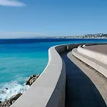 Le Mantega - F2 Moderne,centre Ville, 2 Grandes Terrasses,climatisation, Ascenseur Ницца