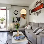 Апартаменты Le Mantega - F2 Moderne,centre Ville, 2 Grandes Terrasses,climatisation, Ascenseur