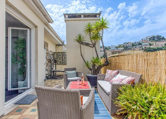 Appartement Le Mantega - F2 Moderne,centre Ville, 2 Grandes Terrasses,climatisation, Ascenseur *