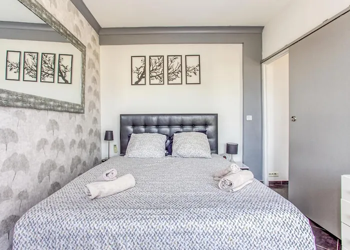 Appartement Le Mantega - F2 Moderne,centre Ville, 2 Grandes Terrasses,climatisation, Ascenseur Nice