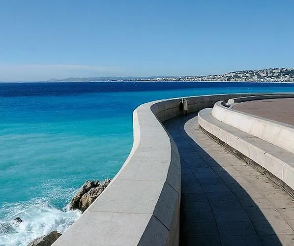 Le Mantega - F2 Moderne,centre Ville, 2 Grandes Terrasses,climatisation, Ascenseur Nice